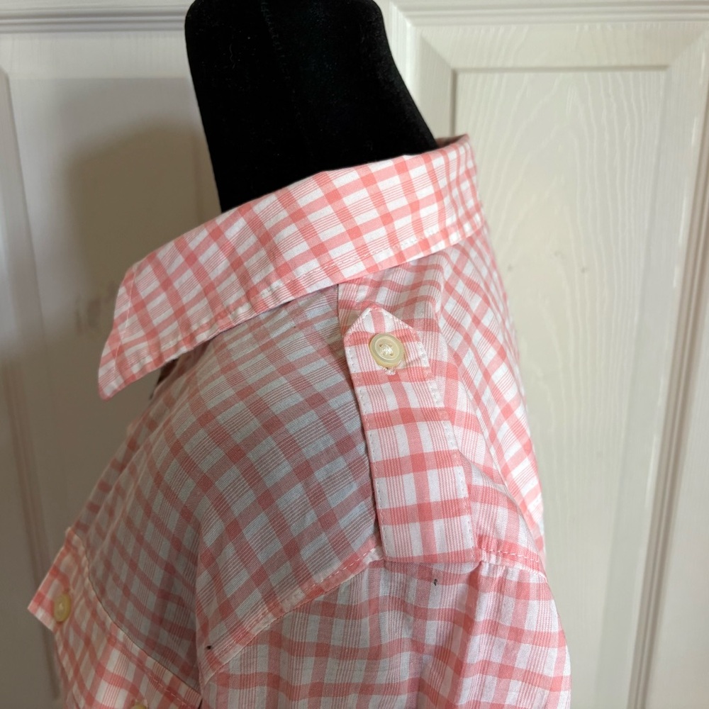 BANANA REPUBLIC Gingham Lightweight Shirt - Picture 8 of 15